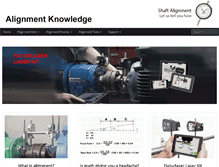 Tablet Screenshot of alignmentknowledge.com